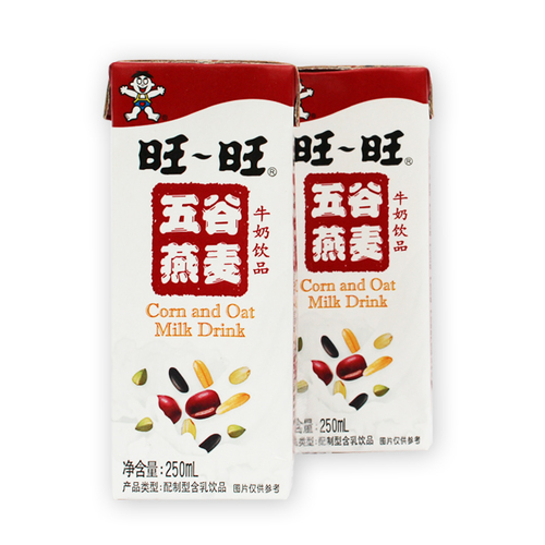 WANT-WANT मकई और जई का दूध पेय