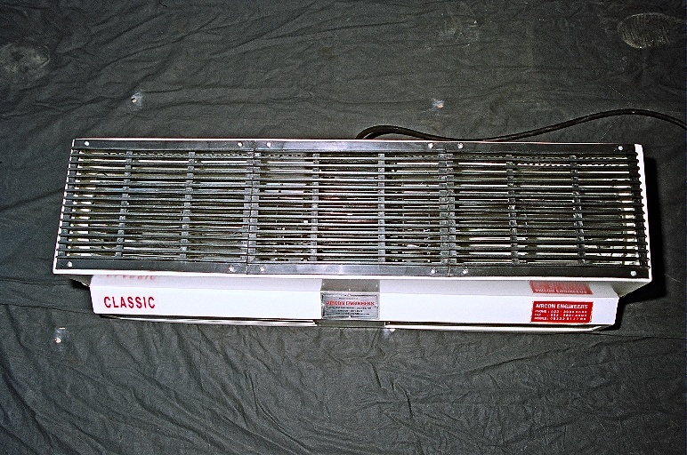 Air Curtains Units Air Pressure: 22 Psi