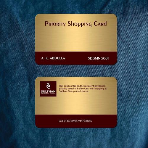 PVC Gold Card