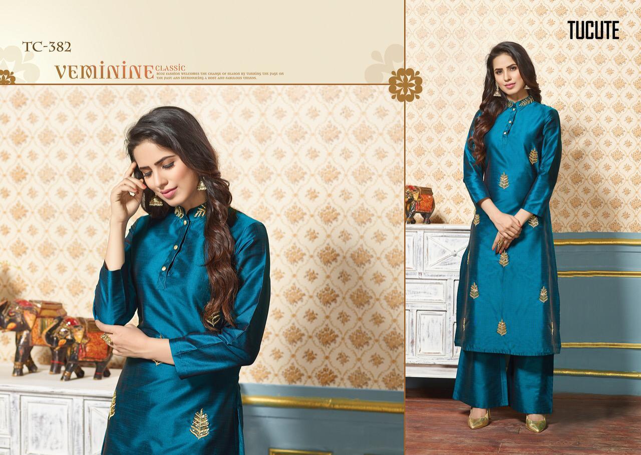 Mix Pure Silk Kurti