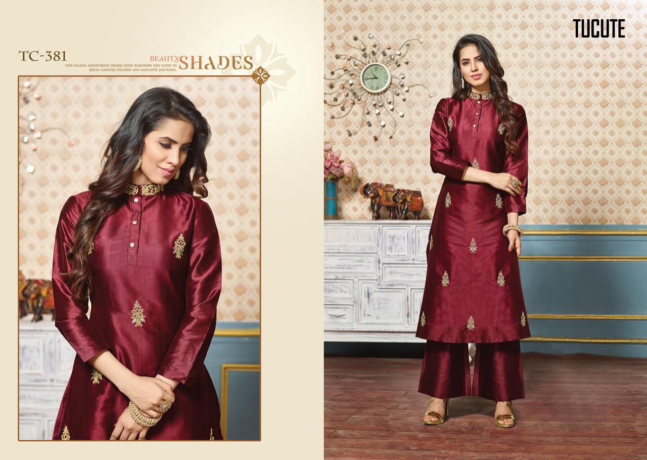 Mix Pure Silk Kurti