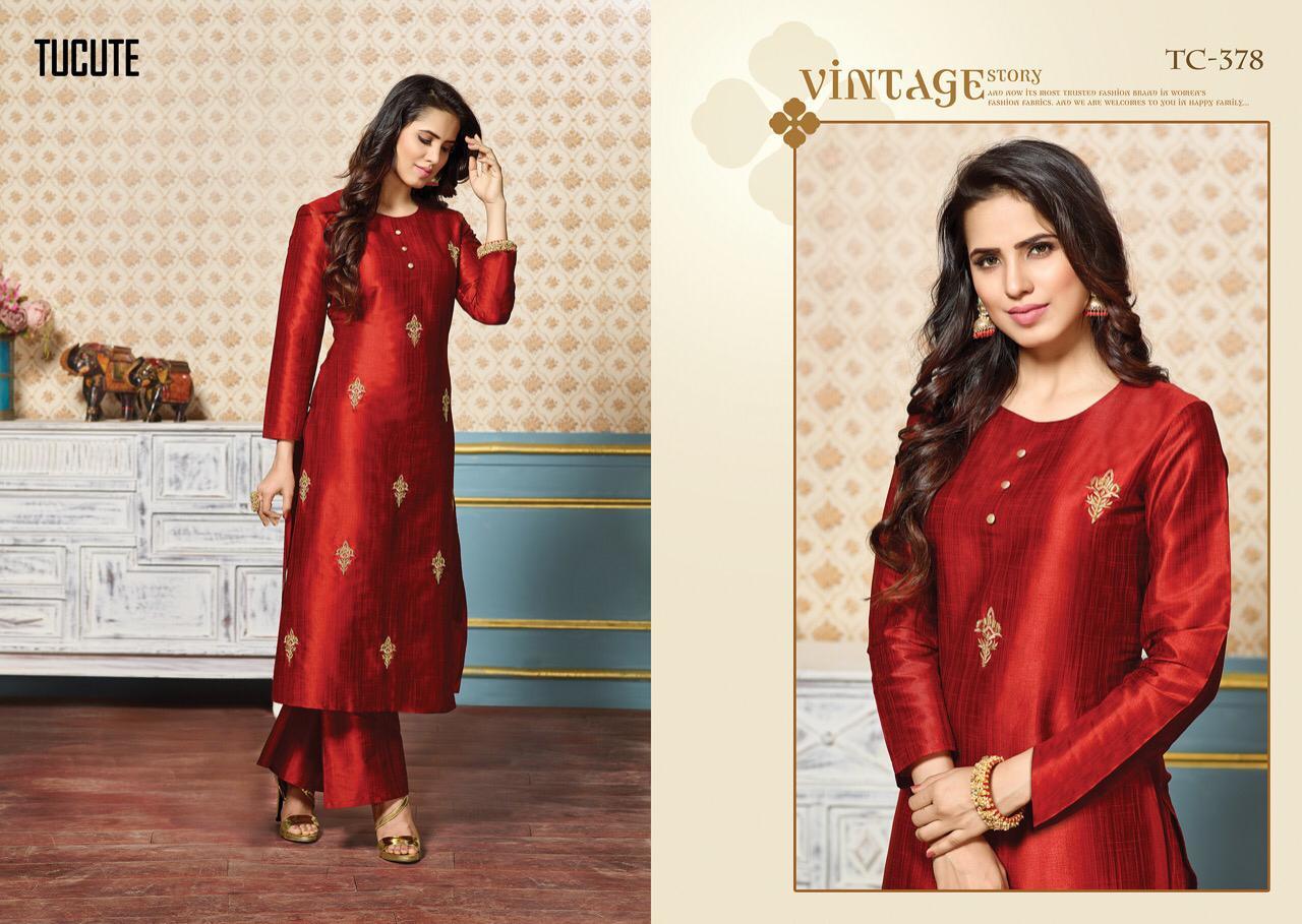 Mix Pure Silk Kurti