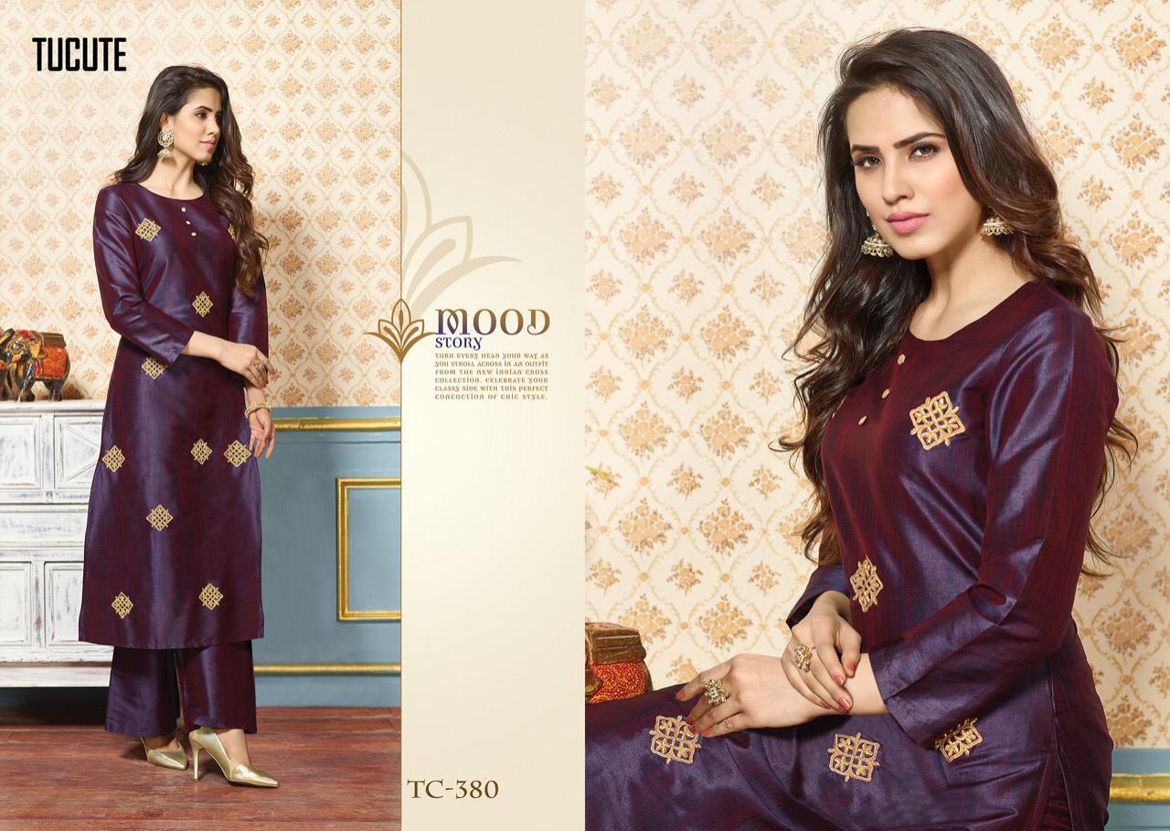 Mix Pure Silk Kurti