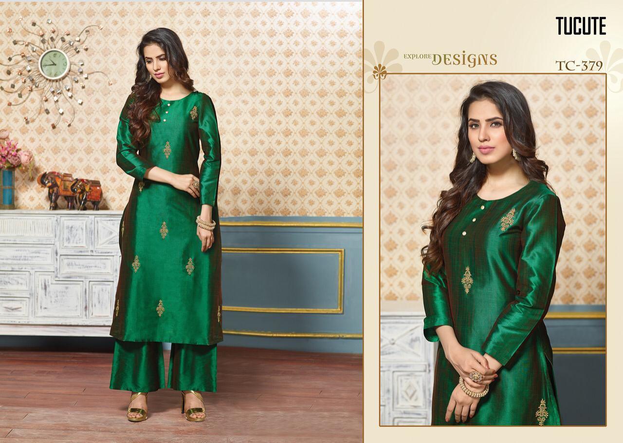 Mix Pure Silk Kurti