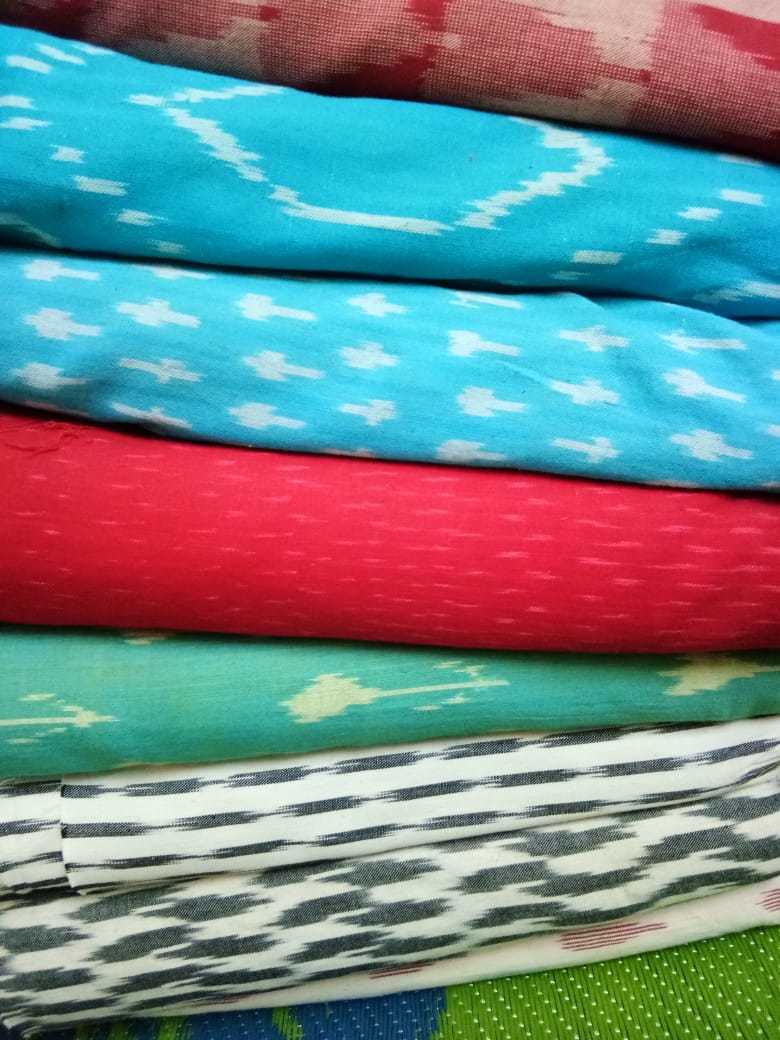 Ikkat Dress Material