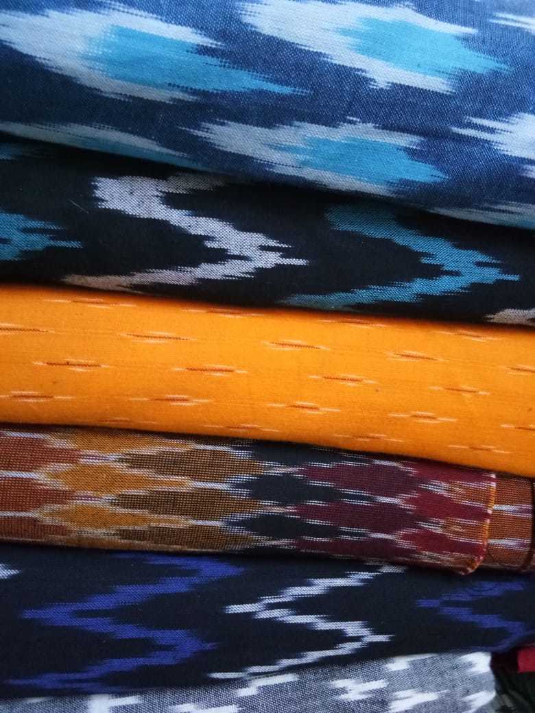 Ikkat Dress Material