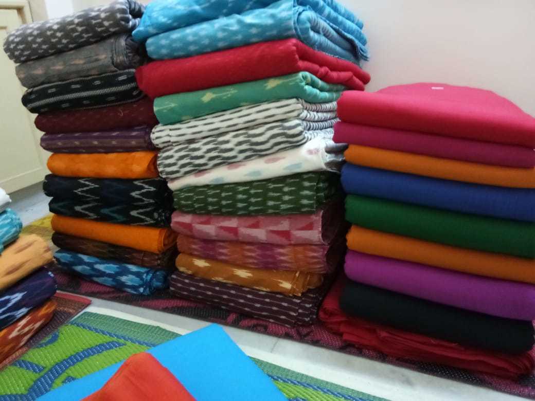 Ikkat Dress Material