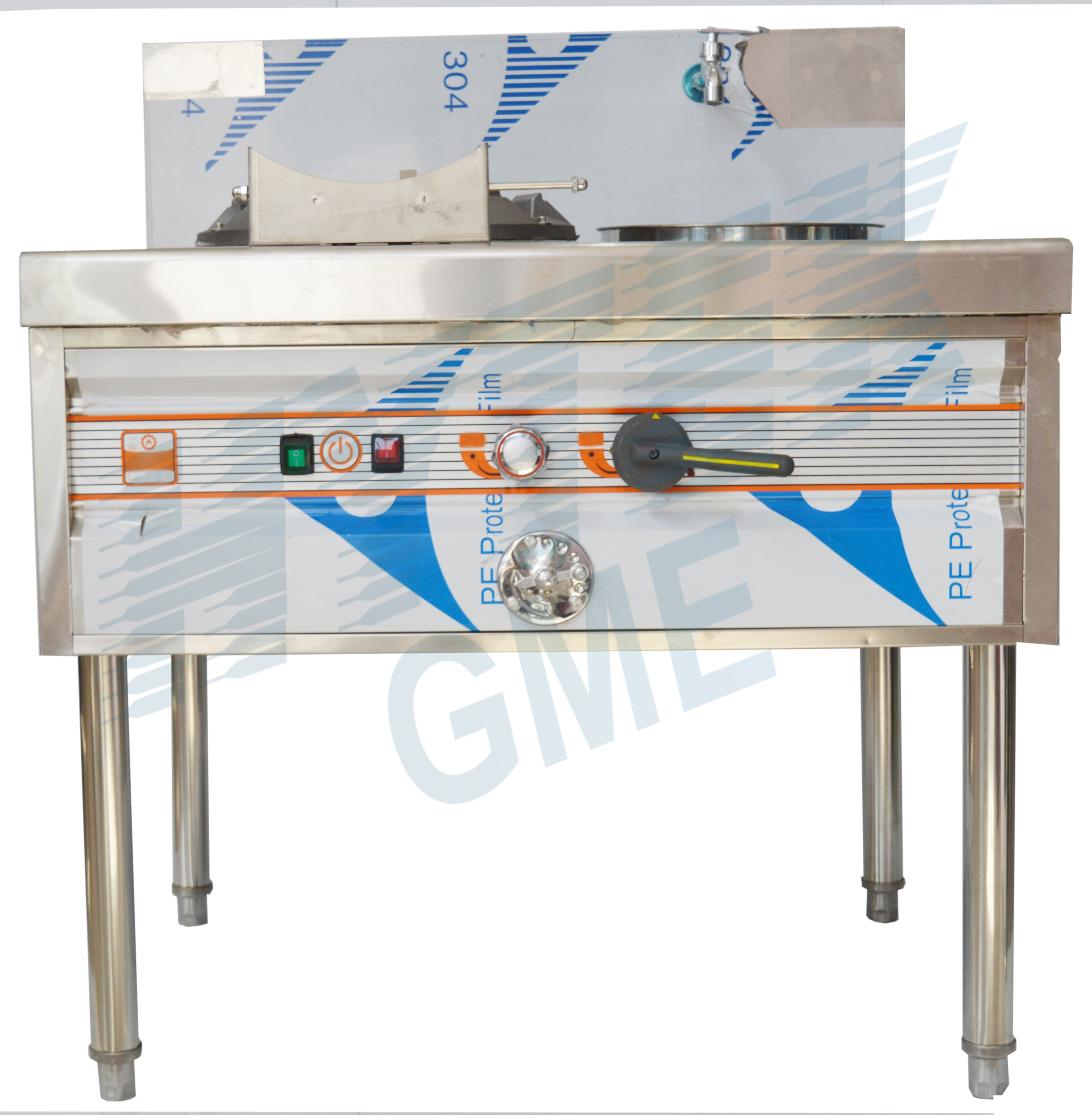 Chinese Single Burner Gas Stove With Washer - Application: For Restaurants