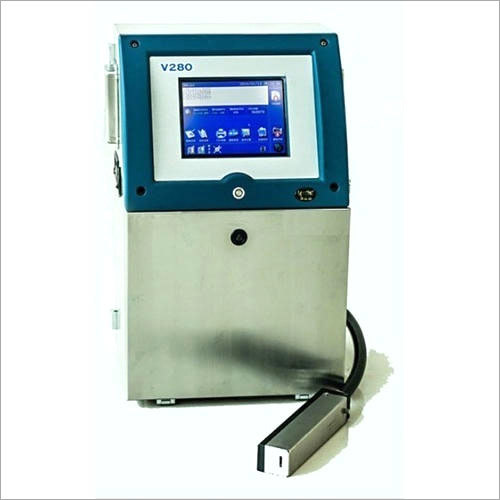 Inkjet Batch Coding Machine - Color: Blue White