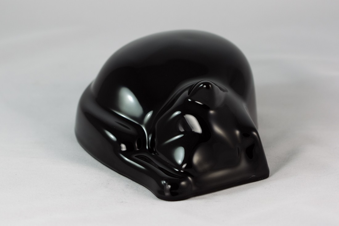 Multi-color Pet Cremation Ashes Urn 'Sleeping Cat'