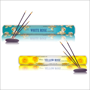 White Rose & Yellow Rose Incense Sticks