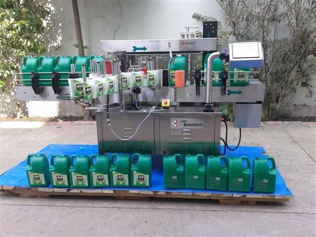 Automatic Front And Back Labeling Machine - Stainless Steel, 8x7x5 Feet, Up To 80 Products Per Minute, Eco-friendly, High Efficiency, Plc Control System, Touch Screen Operation, 1 Year Warranty