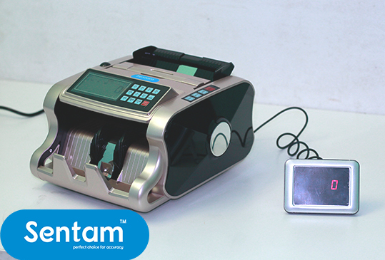 Semi Automatic Money Counting Machine Counting Speed: 800 Notes /Mins
