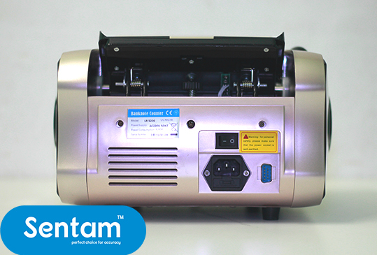Semi Automatic Money Counting Machine Counting Speed: 800 Notes /Mins