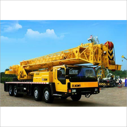 Yellow Truck Crane