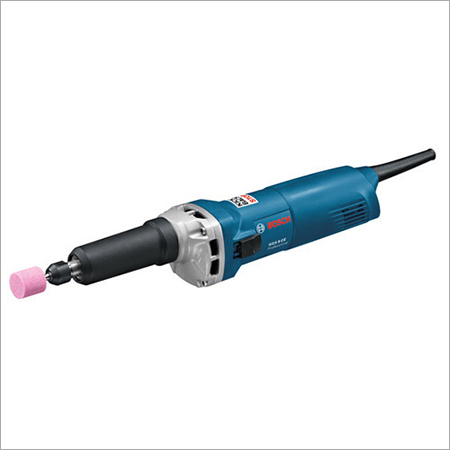 Straight Grinder - Aluminium Oxide Material, 1100 Watt Power Consumption, 5800 rpm No Load Speed | Blue & Black, Lightweight at 2.0 kg