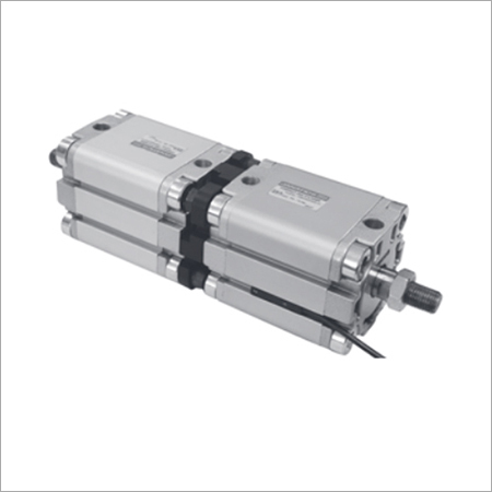 Multi Position Cylinder - Aluminium, Brass, Nitrile, Acetal, Polyurethane | 0.5-10 Bar Working Pressure, Silver Finish, Filtered And Lubricated Compressed Air