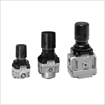 Voltage Regulator - Aluminium, Brass, Steel, Acetal, Stainless Steel, Nitrile | Black & White, Medium Temperature 5-60°C, Max Supply Pressure 15 bar