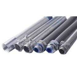 MS Conduit Pipe - Mild Steel, 3 Meter Length, 20-50 mm Size | Silver Color, Rated Voltage 0.8/2 Volt, Ideal for Industrial Use