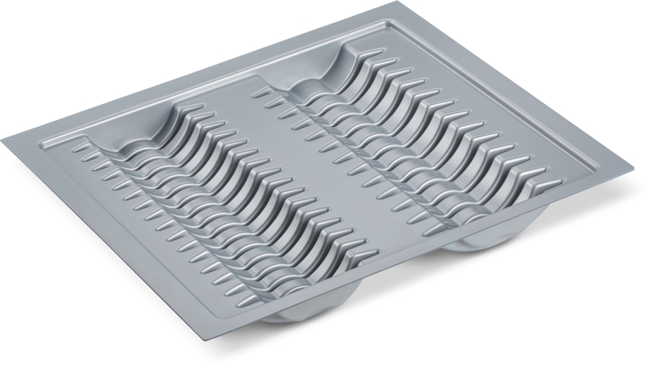 Grey Plate Holder Pvc
