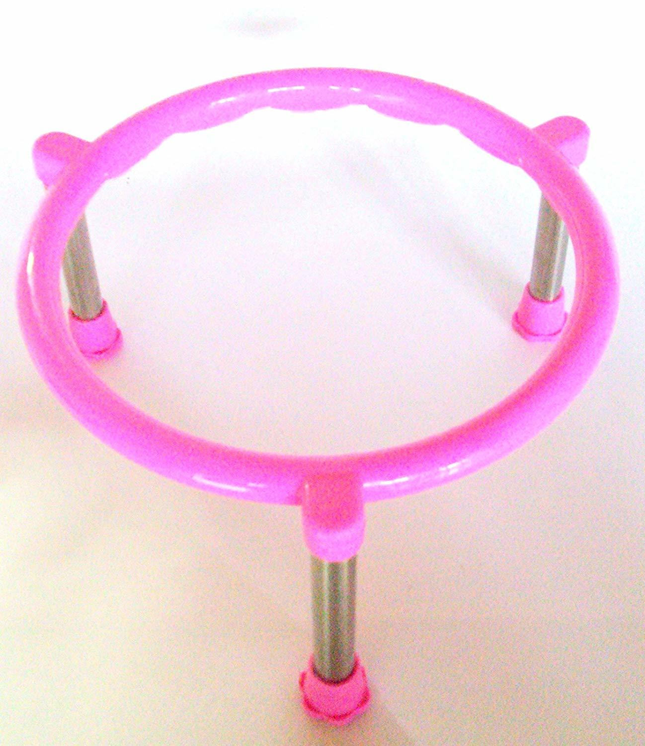 Pink Round Matka Stand