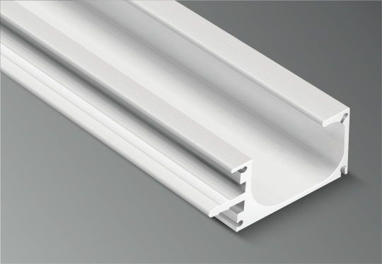 Aluminium Profile - Eco-friendly White Modern Design | Durable, Easy To Clean, Moisture Proof