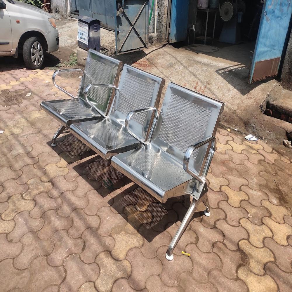 Ss Waiting Chair - Color: Silver