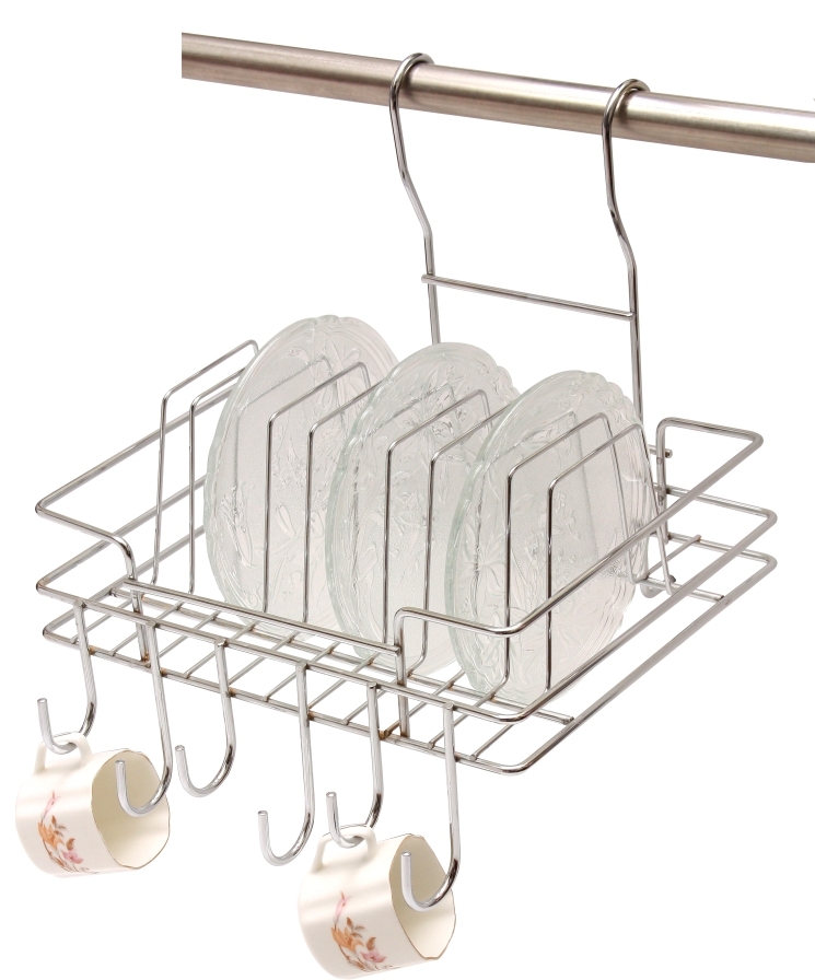 Hanging Accessories - Stainless Steel, Modern Design, Silver Finish | Durable, Easy To Clean, Eco-friendly, No Assembly Required