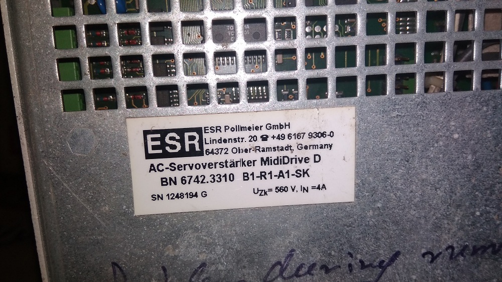 Esr Servo Drive Bn6742.3310 B1-r1-a1-sk