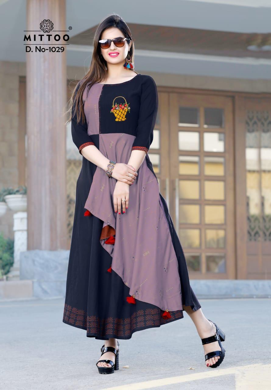 Ladies Designer Kurti Decoration Material: Cloths