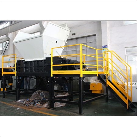 Two Shaft Shredder - High-Durability Steel Frame, Efficient Waste Processing System - Heavy Duty, Low Noise Operation