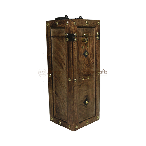 Wood Wine Bottle Box