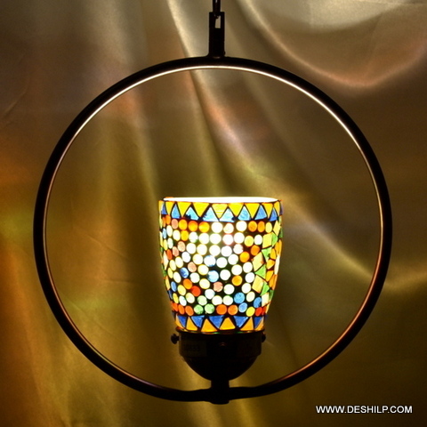Multicolor Antique Shape Electric Wall Hanging