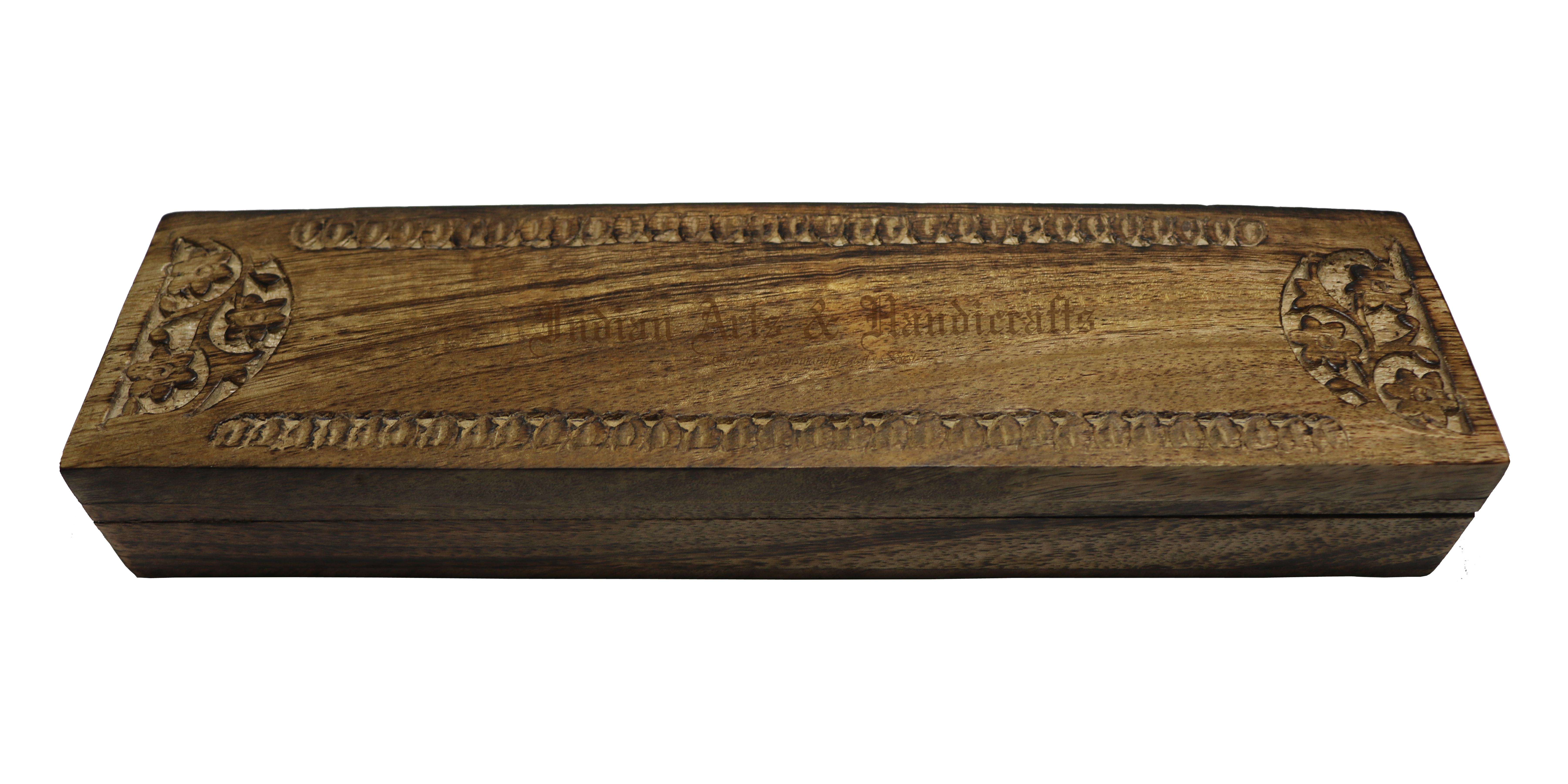 Handcrafted Wooden Box - Carved And Polished | Customized For Gifting, Arts And Crafts, Home Decoration, And Business Use