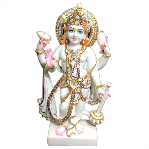 भगवान विष्णु की संगमरमर की मूर्ति