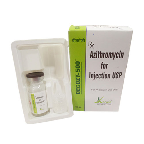 Azitromycin 500 (Lyophilized Powder Form) Injection