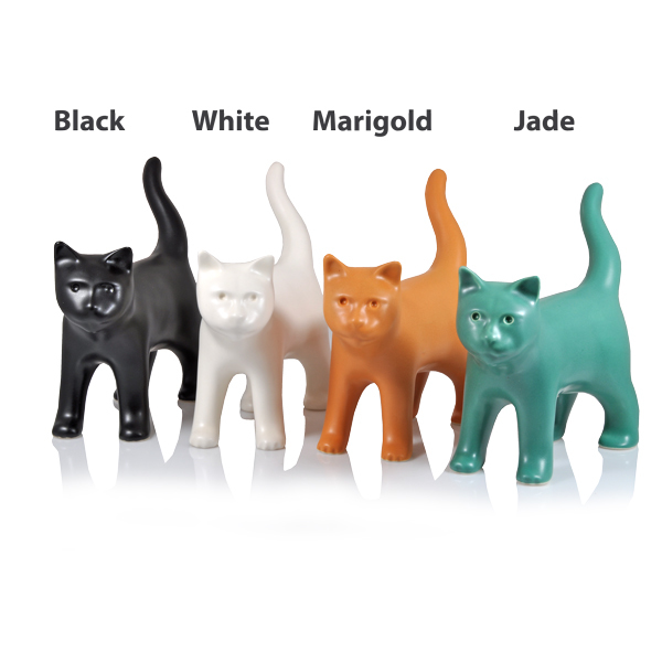 Brass Sleeping Kitty Urn