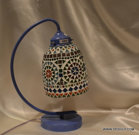 Multicolor Mosaic Night Study Lamp