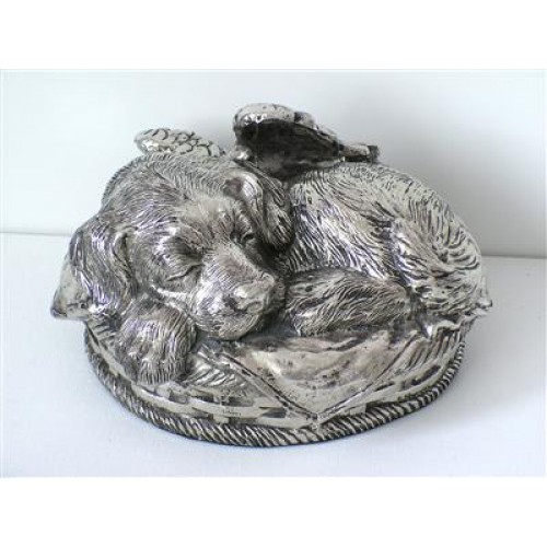 Black My Angel Dog Cremation Urn