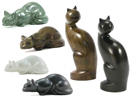 Multi-color Elite Cat Pet Urns