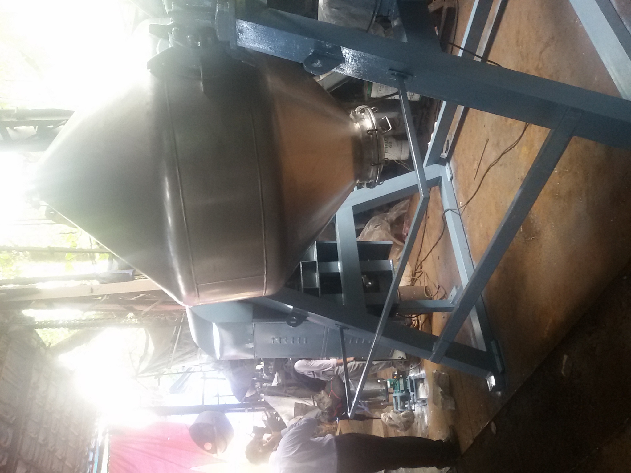 Semi-automatic Industrial Double Cone Blender
