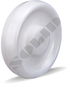 Uhmw Pe Wheels - 4-10 Inch, Maroon Color | Lightweight For Pallet Truck And Trolley, 300-1000 Grams