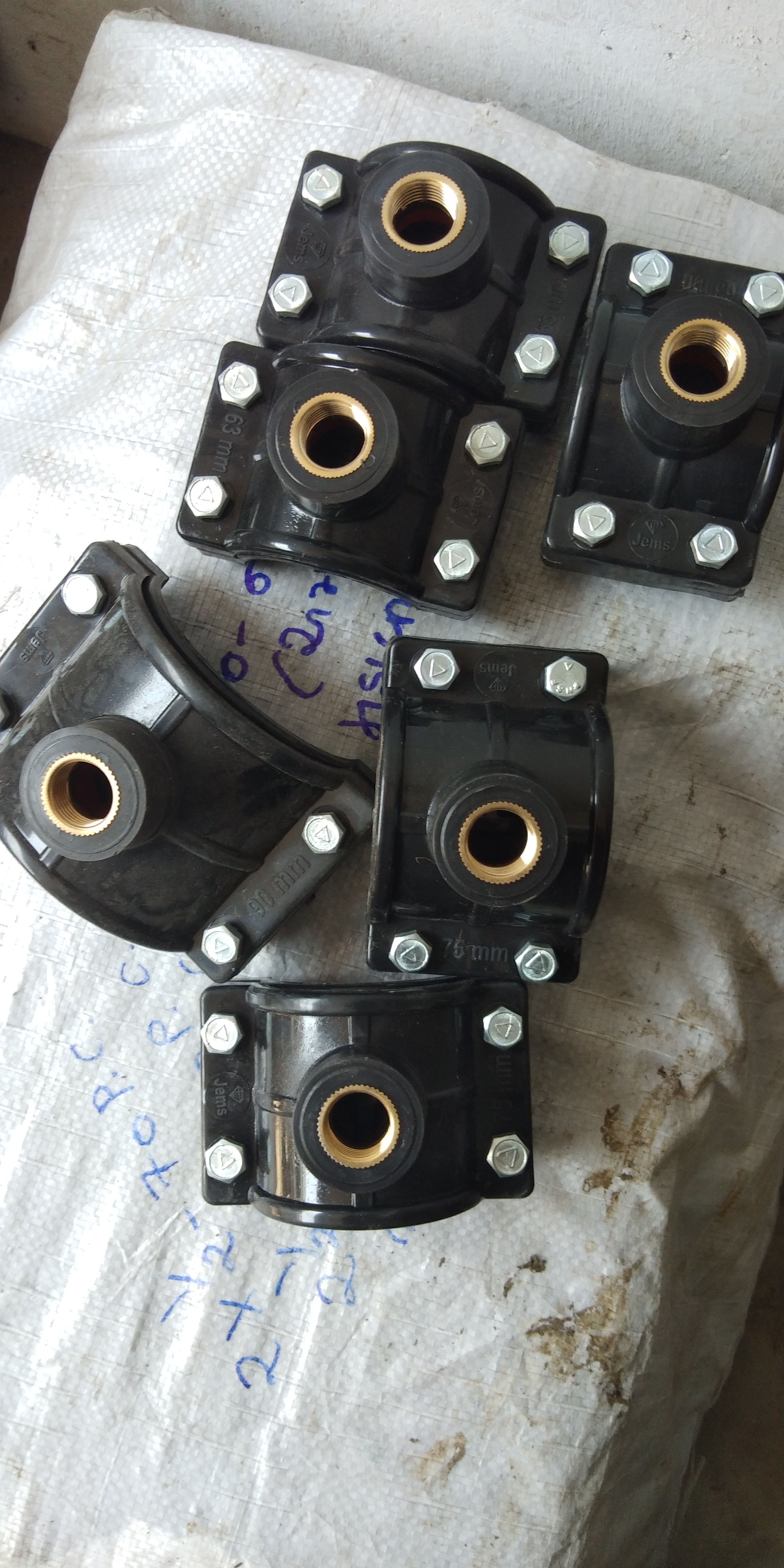 Brass Service Saddle