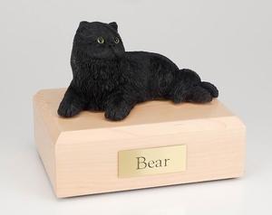 White Cat Ragdoll Figurine Cremation Urn