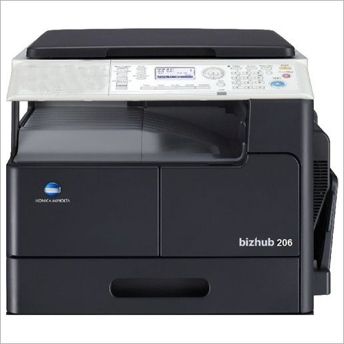 Konica Minolta Bizhub 206 Photocopier - 20 PPM Speed, 128 MB RAM, Duplex Printing | A5, A4, Legal, A3 Output, 250 Sheet Universal Tray, New Condition, Monochrome Printing