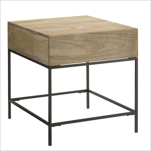 Handmade Wooden Darwin Side Table