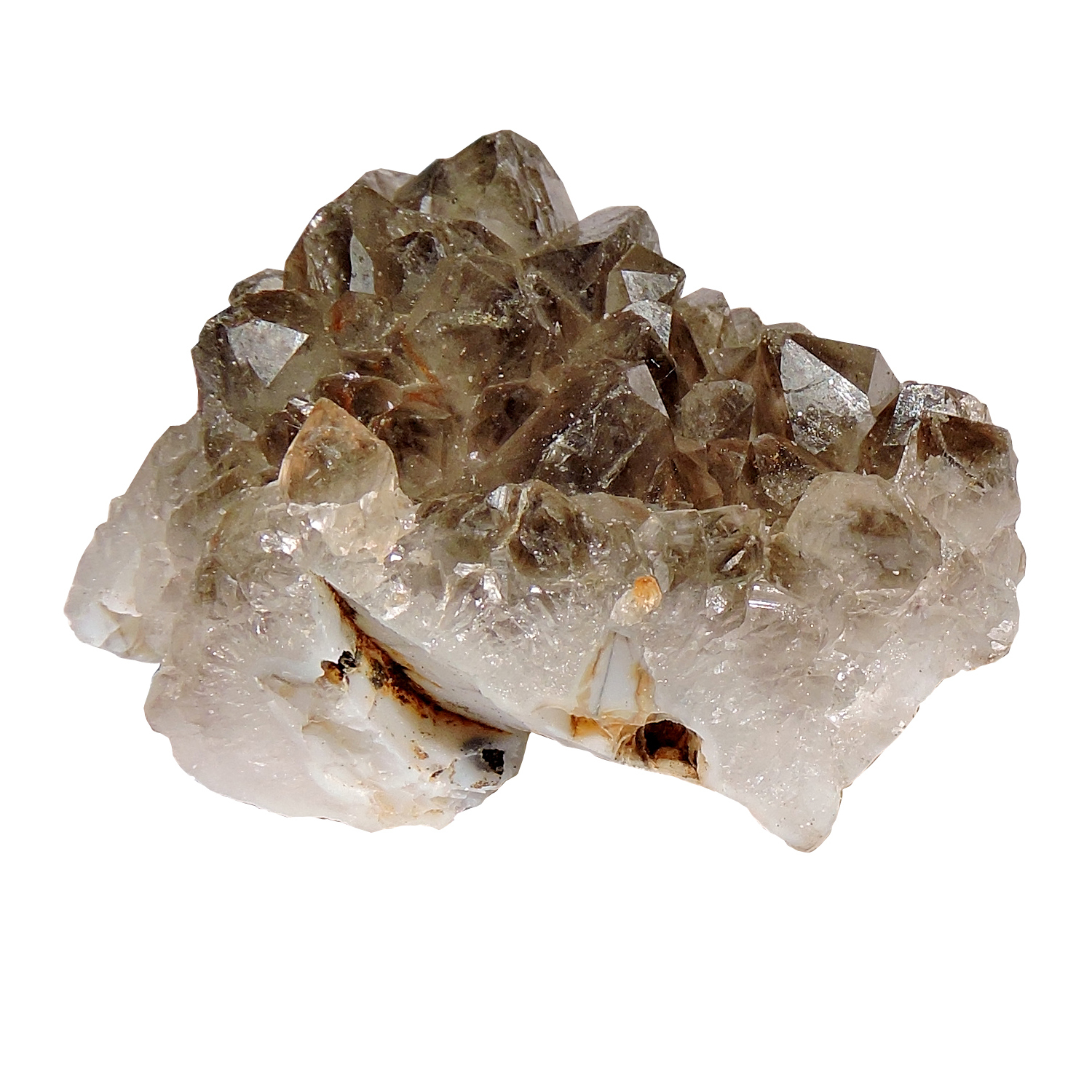 Natural Energised Smokey Quartz Cluster