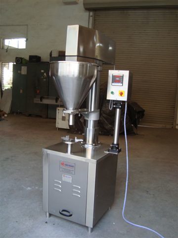 Semi-automatic Semi Automatic Single Head Auger Type Powder Filling Machine