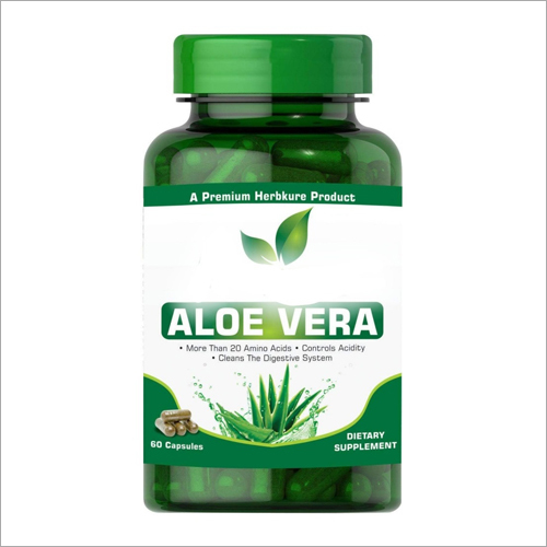 Aloe Vera Capsules Age Group: For Adults