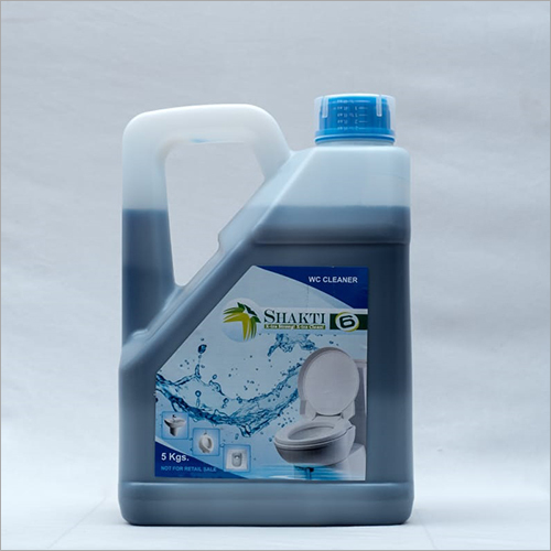 Bathroom Cleaner - Dark Blue Liquid, 5 Kg Jar | Highly Effective Formula, Thick Solution, In-built Disinfectants, Citrus Odour